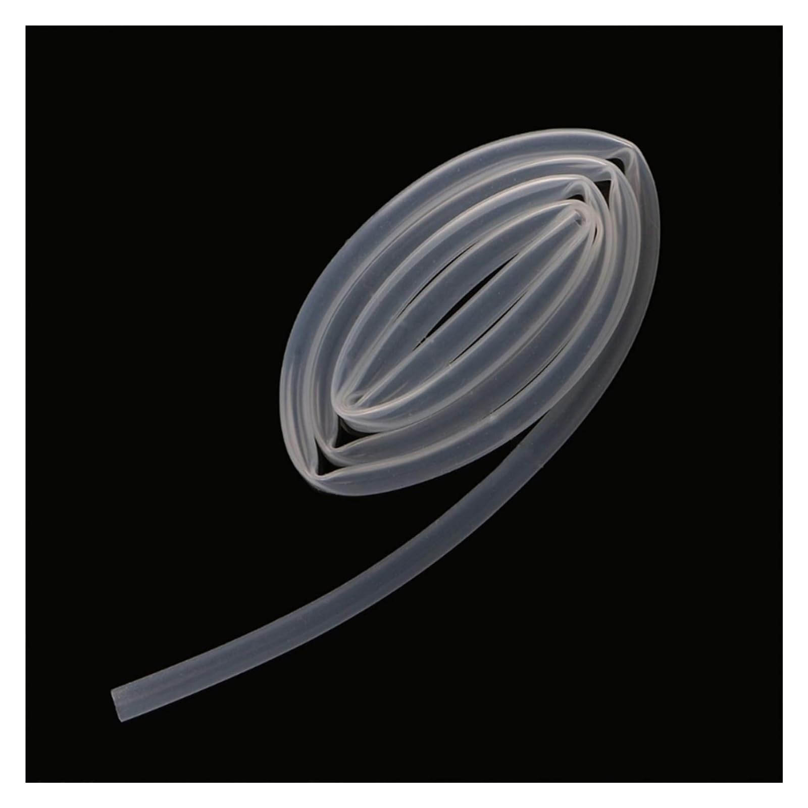Manguera transparenteTubo flexible transparente de 10 mm de diámetro interior x 12 mm de diámetro exterior, tubo de silicona, tubo de manguera flexible, 1 m, transparente 63HF ligero (longitud 6x8 mm)