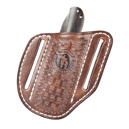 Tourbon Cross Draw Leather Sheath