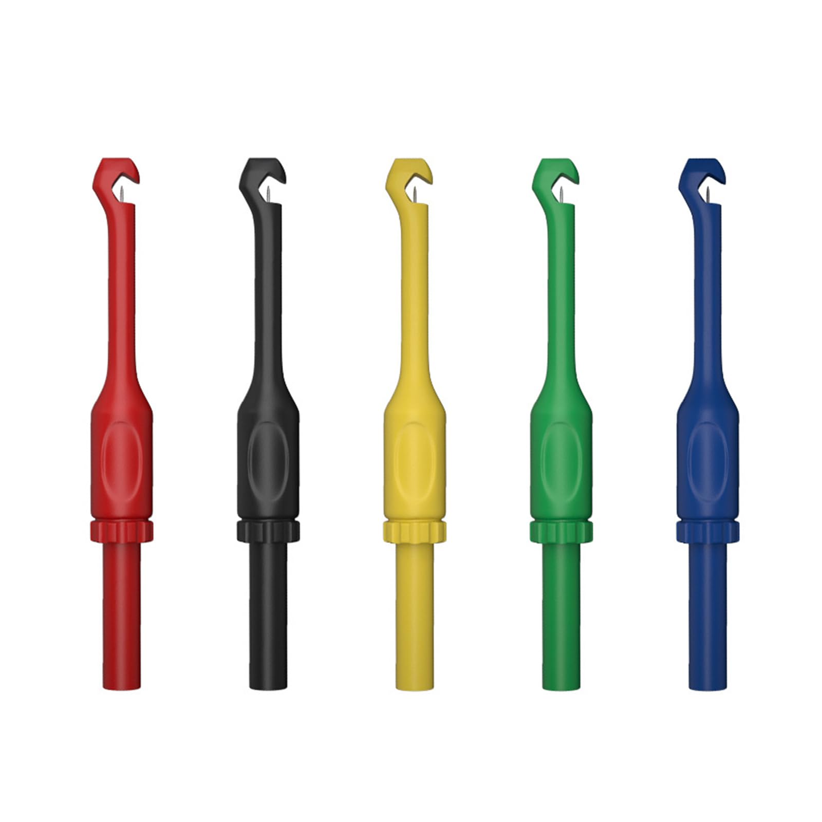 5 Set Quick-Install Diagnostic Testers, 4mm Insert Connectors for Accurate Troubleshooting & Expert Maintenance Copper Materials Probes