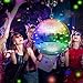 Kopinma 2X Rotating Disco Ball Motor Lights with Remote,18 LEDs for 12 16 20 24inch Mirror Ball Rotator(NotIncludedBall)