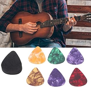 Ensemble de médiators de guitare, kit de support de médiator portable en sac EVA facile à coller pour la pratique de… - Les Beatles, Paul McCartney, John Lennon, RIngo Starr, George Harrison Ensemble de médiators de guitare, kit de support de médiator portable en sac EVA facile à coller pour la pratique de… – Image 4
