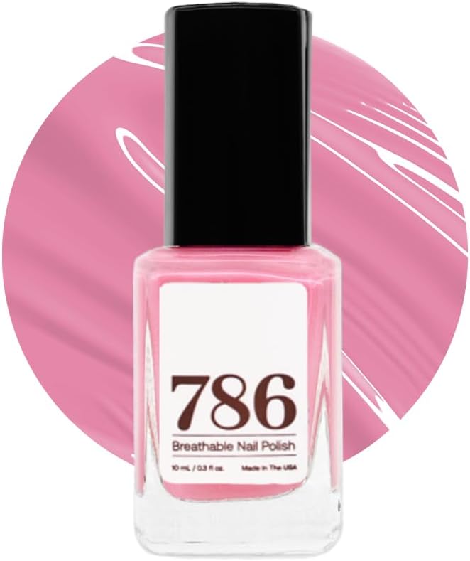 786 Cosmetics Breathable Nail Polish - Vegan Nail Polish, Cruelty-Free, Healthy, Halal Nail Polish, Fast-Drying Nail Polish (Nizwa)