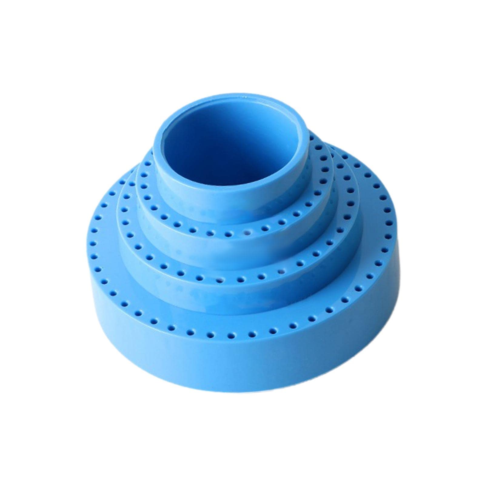 CALANDIS® Drill Bit Organizer Rotating Round Shape Jewelry Making Tools Displayer Blue | 1 Drill Bits Storage Case-image-45