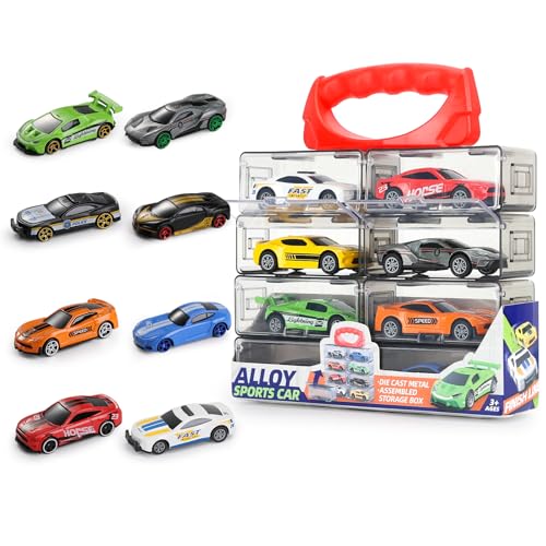Carros de Juguete a Escala 1:64, Paquete de 4 miniatura 1