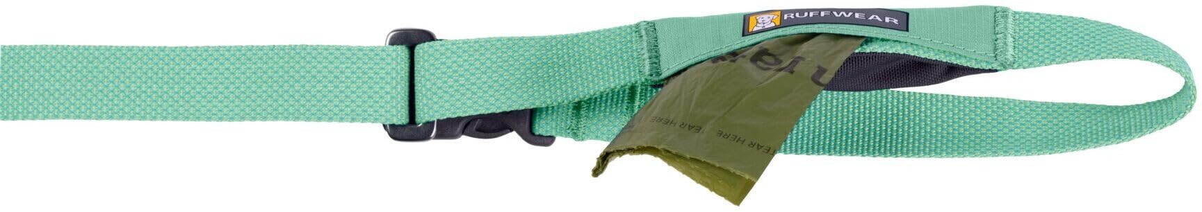 RUFFWEAR Correa para Perro Flagline, Correa Fuerte, Ligera y rápida, 2 en 1 de Mano o Cintura para Correr, Ajustable, Bolsillo de Almacenamiento y Clip de Bloqueo Seguro, Verde Salvia, Talla Única