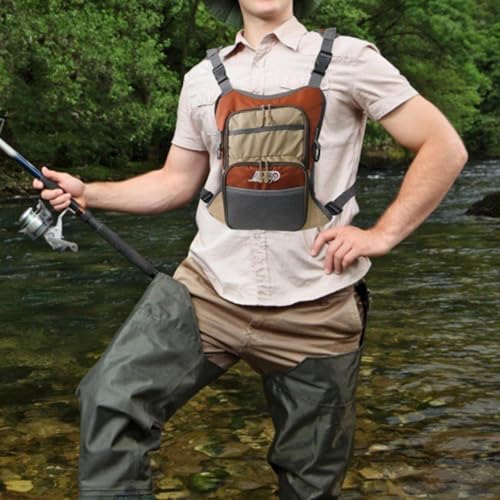 Sacoche de pêche ergonomique Oxford résistante pour le plein air