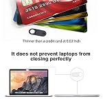 Webcam Cover Slide, Ultra Thin Round Hole Laptop Camera Cover Slide Blocker for Computer MacBook Pro iMac PC Tablet Notebook Surface Pro Echo Show Camera, Ultra Thin Privacy Protector（6 pack） - Image 4