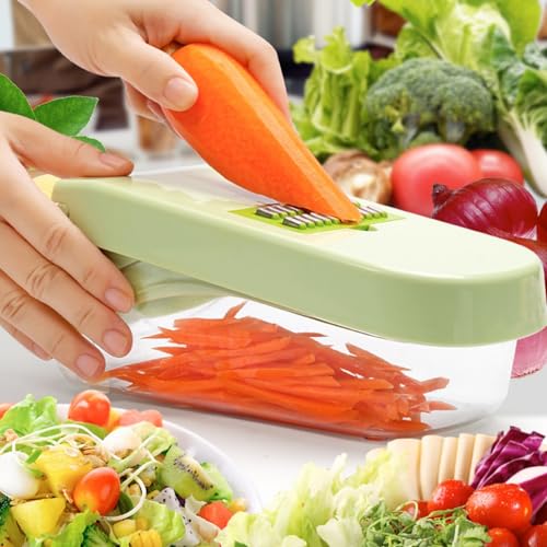 Cortadora y ralladora multifuncional 17 en 1 para cocina miniatura 5
