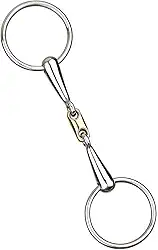 Generic Freio de boca de cavalo, bridão resistente ao desgaste, equipamento portátil para montaria, suprimentos para cavalos, mulas, suprimentos para caça