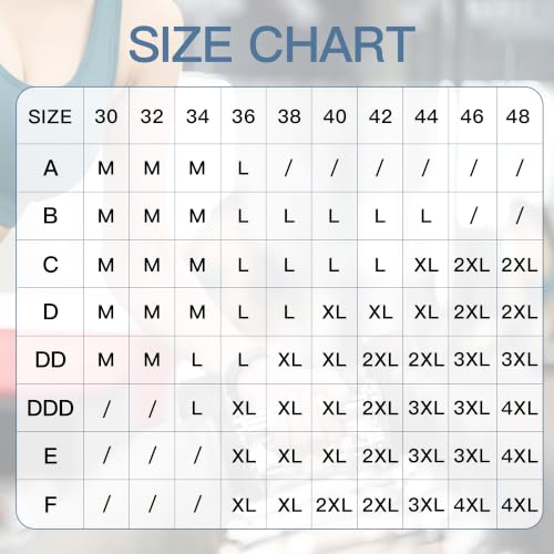 Image of Onory 3 Pack Sports Bras for Women Wirefree Padded Workout Yoga Gym Fitness Bra Medium Support