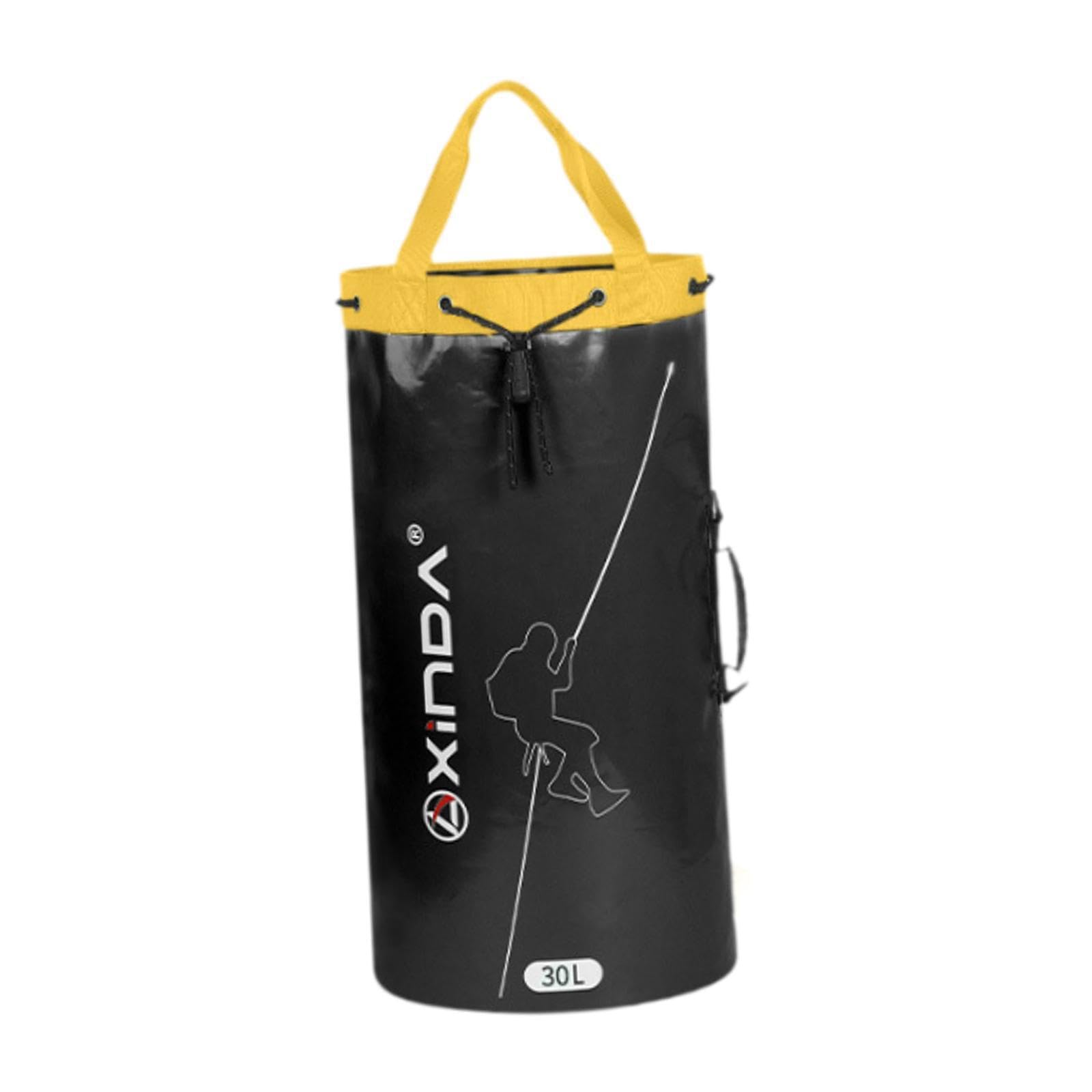 Sac à de rangement pour corde d'escalade, avec