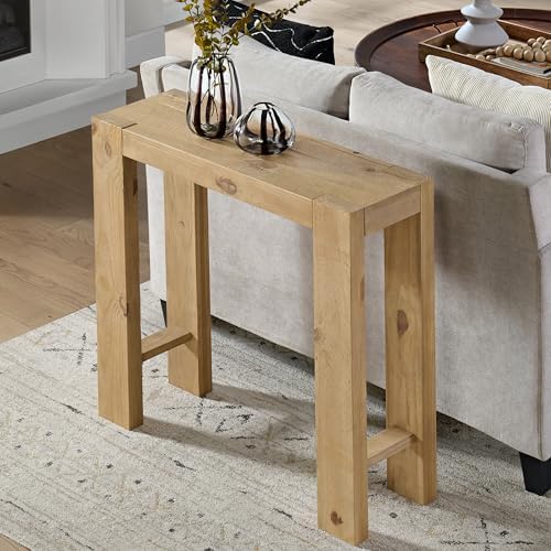 Alaterre Furniture Classic Solid Wood Console Table - 36 Inch Mod...