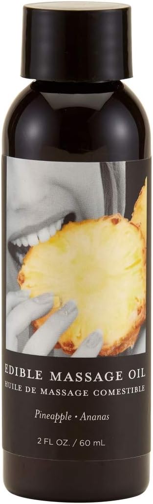 MASSAGE OIL EDIBLE PINEAPPLE 2OZ