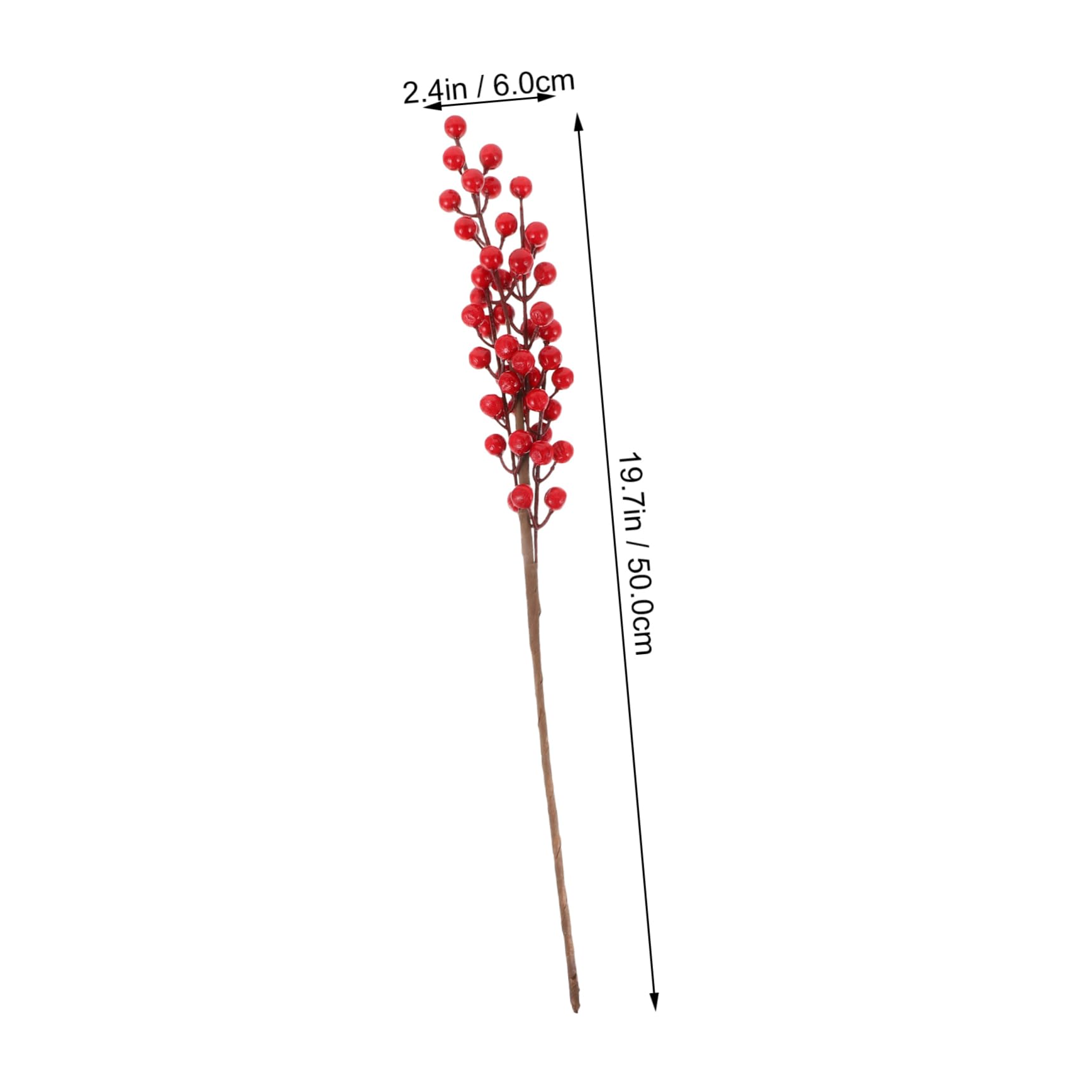 Cabilock 5 Sätze Weihnachtsrote Frucht Netter Timer Dekorative Kunstblumen Blüht Ornamente Campingdekorationen Rote Beerenzweige Dekoratives Schlüsselband Frucht Beeren Schaum 4 Stück * 5