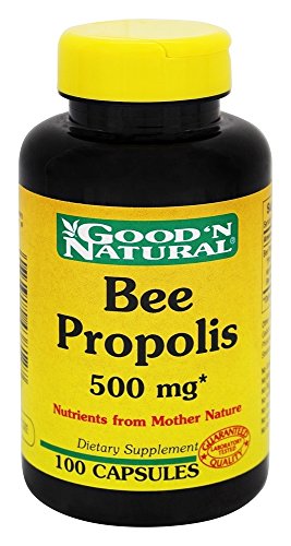 Bee Propolis 500mg - 100 caps,(Good'n Natural)