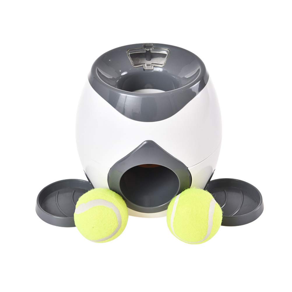 SHARRA Interactive Ball Throwing Machine Throwing Device Training Pet Automatic Ball Thrower With 2 Tennis Balls Ball Throwing Machine Toy For Dogs Pet - Image 2