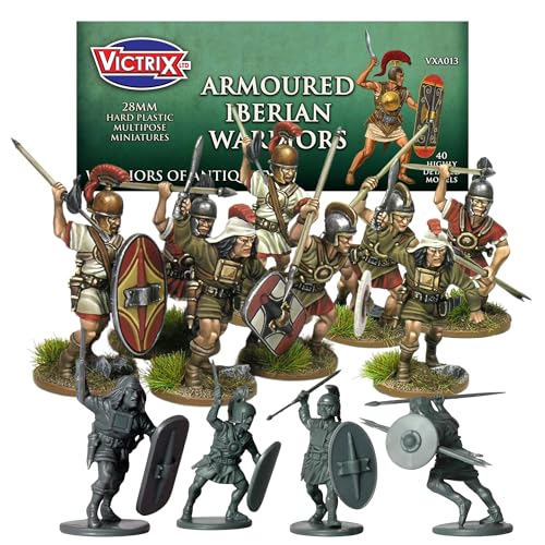 Figurines guerriers ibériques 28mm Wargames Delivered multiposes