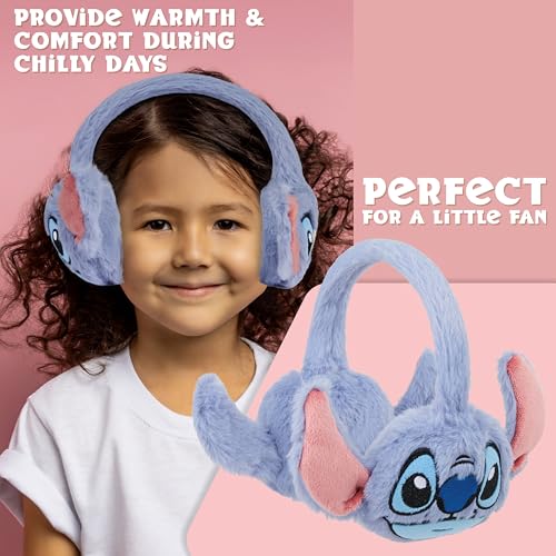 Disney Ear Muffs for Girls, Winter Earmuffs, Furry Plush Ear Warmers, Outdoor Cold Weather Accessories, Gifts for Girls3