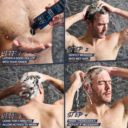 MR 2 in 1 Thickening Shampoo and Conditioner (250ml). Hair Thickening Shampoo for Men with Strengthening System-PPX. Hair Loss Shampoo Men, Vegan & Cruelty Free Mens Shampoo for Hair Growth - Image 5