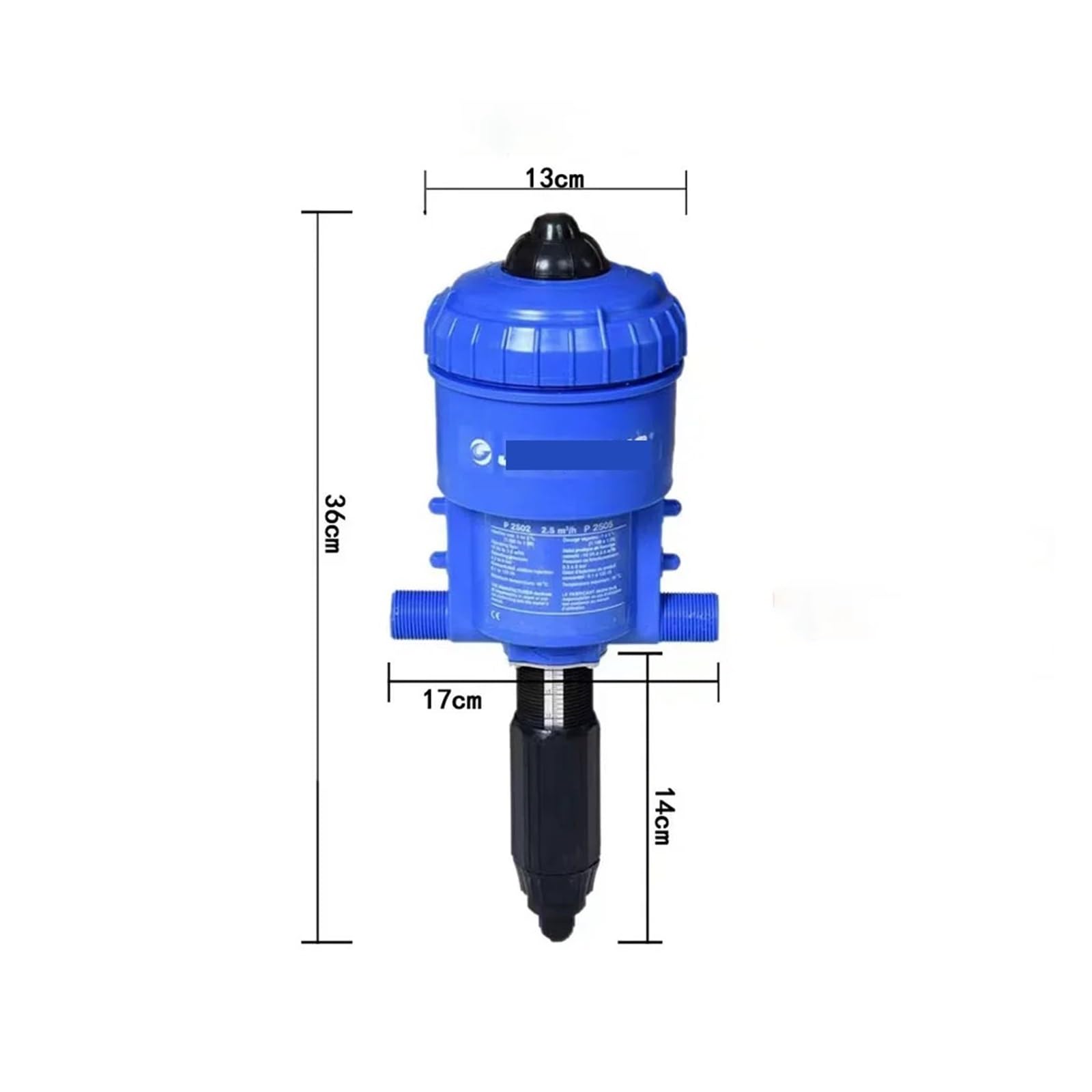 Fertilizer Injector Dispenser 0.2%-2% Proportioner Water-driven Chemical Injector For Fertilizer 4C-30C,DIY Tools