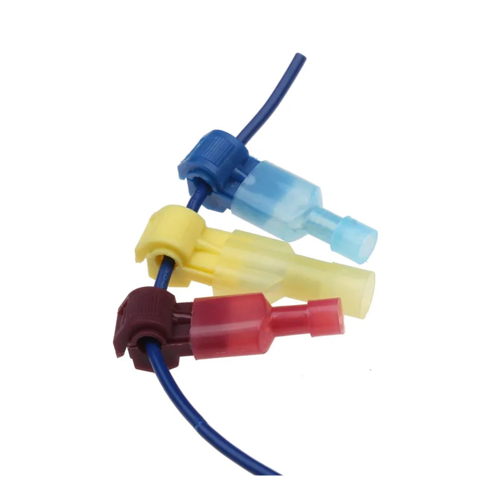 120 pezzi/60 paia di connettori per cavi isolati assortiti set di morsetti a giunzione rapida Combo 22-10 AWG