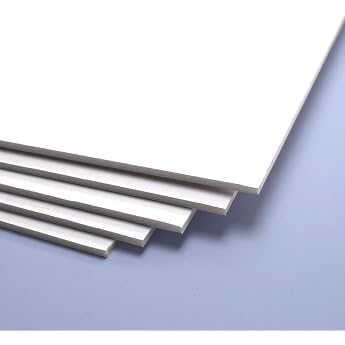 Materia Prima Foam Board for Model Making Signs and Carriers Foamboard Kapa Depafit Panels 3 mm White 50 x 70 cm Pieces