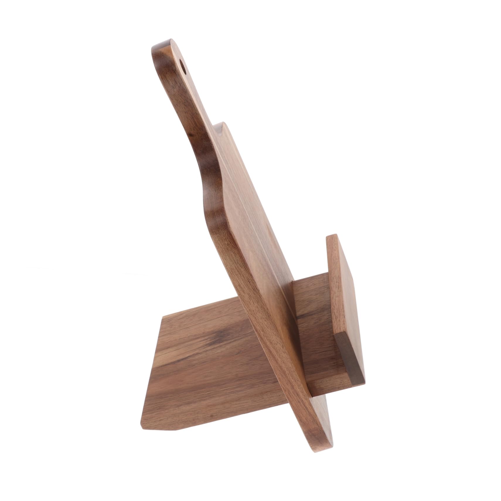 Alipis Scaffale per Libri di Cucina in Legno, Porta Ricette da Parete, Supporto Salvaspazio per Menù e Libri, per Cucina e Ristorante