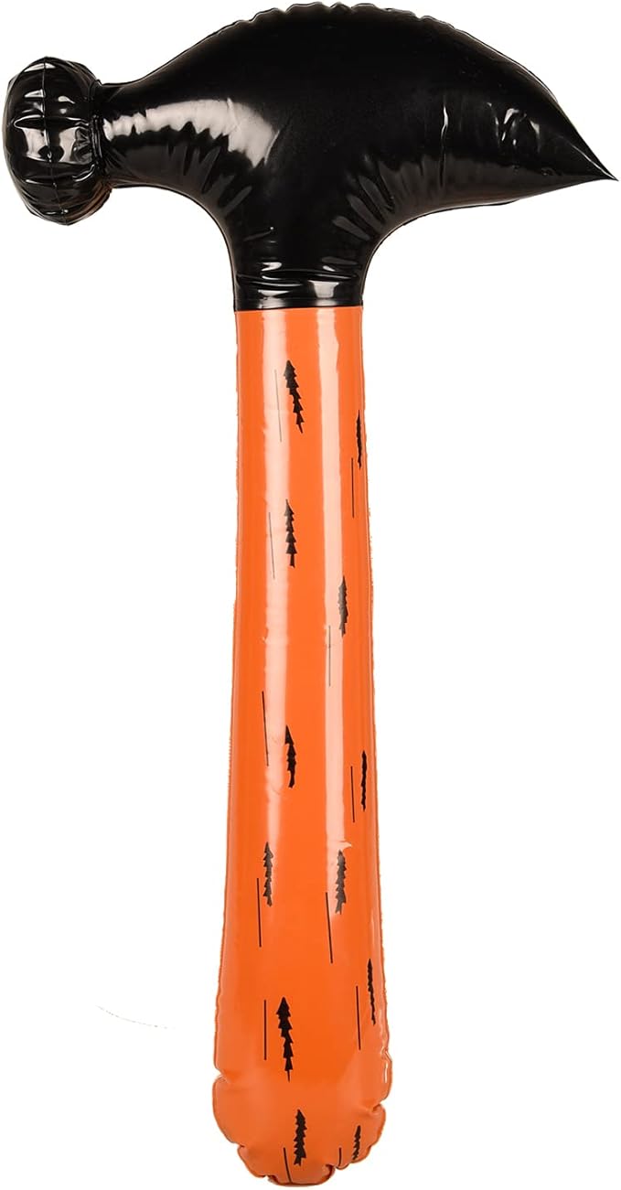MFUOE 60CM Inflatable Hammer Blow Up Inflated Hammer Fancy Dress