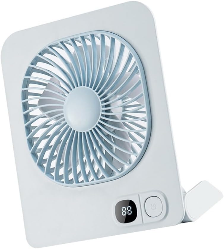 Portable Air Cooling Desktop Table Fan with 3 Speed USB Rechargeable for Indoor