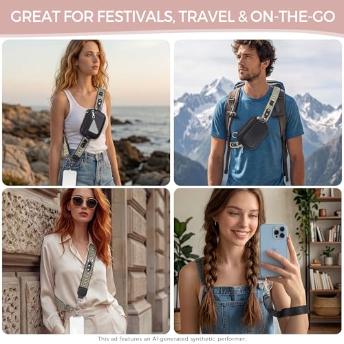 Zencjklixo Phone Lanyard Wallet Crossbody Strap To Save The Bag For Girls - image 2