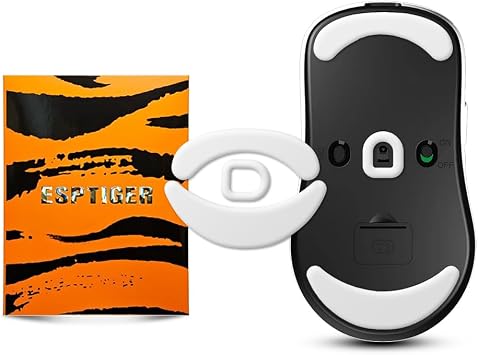EsportsTiger Mouse Sole, Ice Mouse Feet for Ninjutso Sora, White, Ice Gaming Mouse, Enhanced Slip, Set of 1