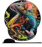 【Design ergonomique et confort exceptionnel】 Le coussin doux à mémoire de forme maintient la main dans une position naturelle, offrant un confort maximal pour une utilisation au bureau ou à la maison. Il réduit l'irritation et la douleur du poignet. Maintient votre main dans une position neutre pour un confort ergonomique.