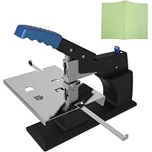 Heavy Duty Manual Saddle Stitch Stapler, 6.5mm Max Binding Thickness, Flat & Saddle Stapling Modes, Paper Binding Stapler for Office and Home Use