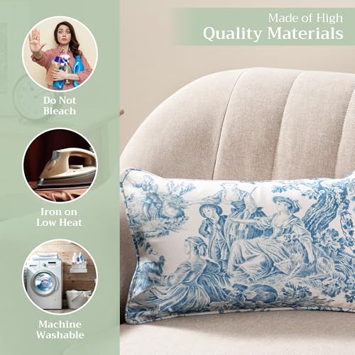 Maison d' Hermine Throw Pillow Covers 100% Cotton (12" x 20" - Pack of 1) by Maison d' Hermine - Used condition - Image 7