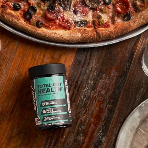 Miniatura 8 de ONNIT Total Gut Health - Suplemento digestivo diario IGEN(TM) probado sin OMG para mujeres y hombres con 7 cepas de probióticos, prebióticos,