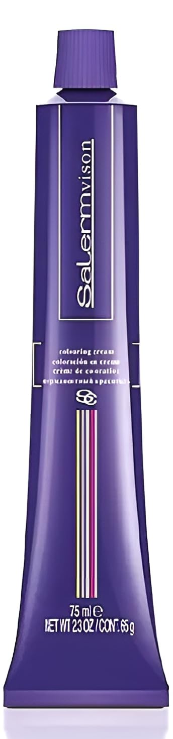 Salermvison Hair Coloring Cream #6.1 Dark Ash Blonde, 2.3 Ounce (Pack of 2)