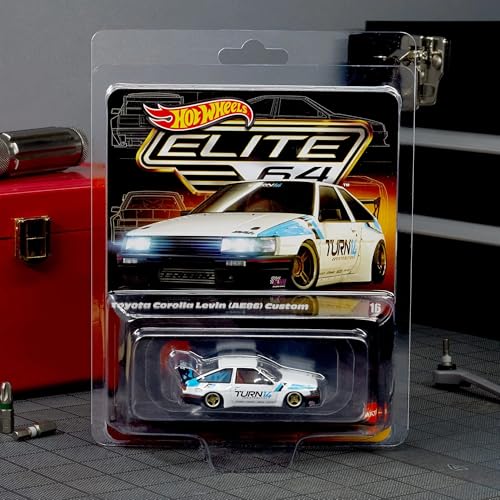 Hot Wheels Toyota Corolla Levin AE86 Elite 64 miniatura 6