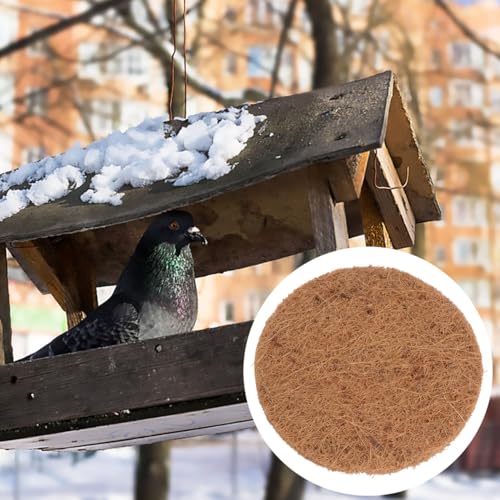 Image of Pigeon Nest Pad 10 Pack 7.87X7.87 Inch Coconut Coir Bird Mat Lightweight Breathable Nesting Pad for Homing Pigeons Egg Breeding Accessories