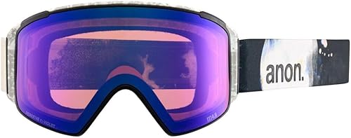 Miniatura 3 de Anon M4S - Gafas de nieve cilíndricas + lente adicional + máscara facial MFI, ajuste de puente bajo