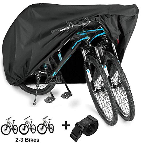 WAEKIYTL Bike Cover Waterproof Outdoor XL XXL Bicycle Cover for 2 Bikes Oxford