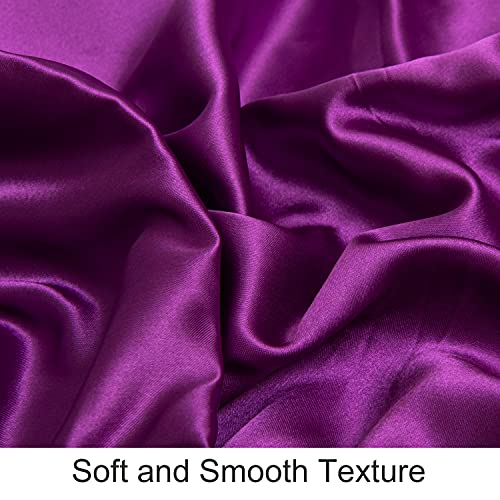 Image of NTBAY 2 Pack Pillows with Stain Pillowcases, Soft Cotton Down Alternative 14x20 Envelope Pillows for Sleeping in Crib Bed - Machine Washable - Breathable Travel Pillow, Purple