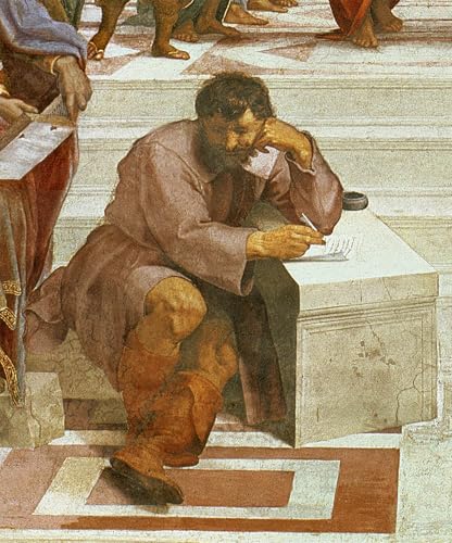 Cuadro de Rafael Sanzio La Escuela de Atenas: Un regalo cultural exclusivo de 60x90cm