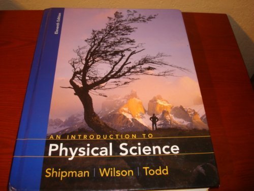 An Introduction To Physical Science 0618223215 Book Cover