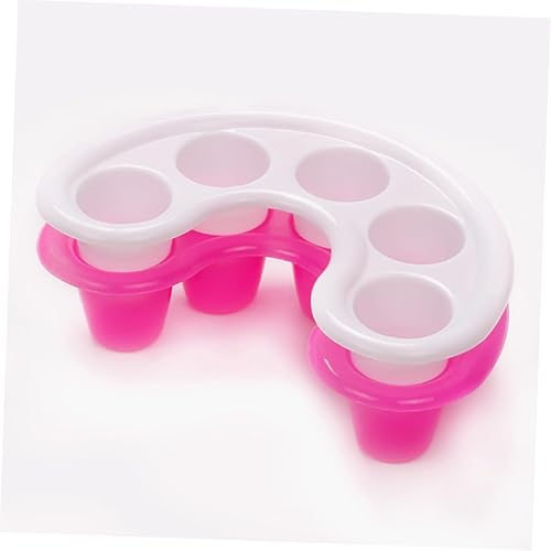 Miniatura 3 de FOMIYES Cuenco de remojo de uñas, 2 unidades, cuenco de remojo de uñas, accesorio de arte de uñas, recipiente para exfoliación, recipiente de remojo