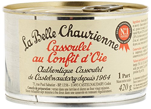  La Belle Chaurienne Cassoulet au Confit d'Oie ...