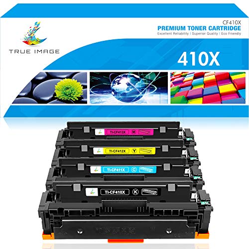 True Image Compatible Toner Cartridge Replacement for HP 410X 410A M477fnw Color Laserjet