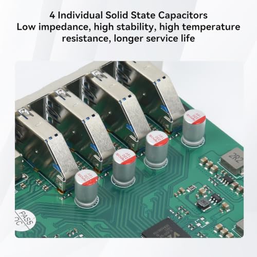 Image of ELUTENG PCIE USB 3.1 Expansion Card 8 Ports 20Gbps Bandwidth PCI Express USB Cards with ASM3142 & VL820 Chipset PCI-E Hub Controller Adapter 4 USB-A & 4 USB-C for Windows 11 /10 /8 /7 /XP /Vista