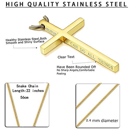 Philippians - Collana con ciondolo a forma di