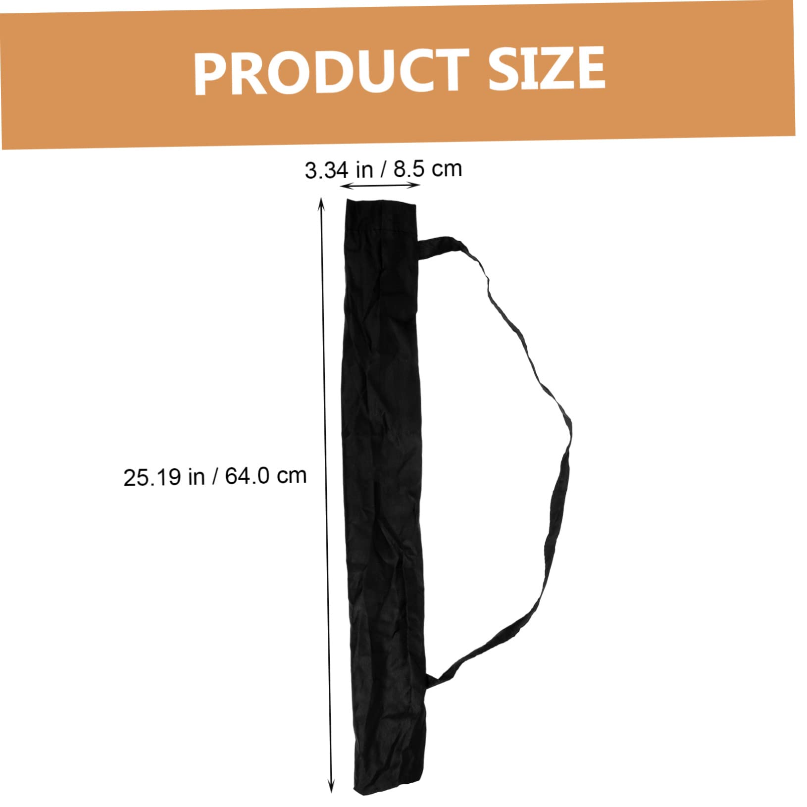 YARNOW 15piezas Bolsa De Almacenamiento De Paraguas Correas Para Hombro De Color Negro Para Paraguas Para Uso Externo