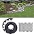 Garden Edging?100FT Landscape Edging with 60 Spikes for Lawn 1.5 Inch Tall (Black, 100FT)
